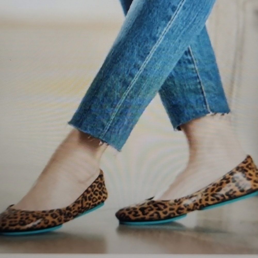 Tieks Leopard Print Flats